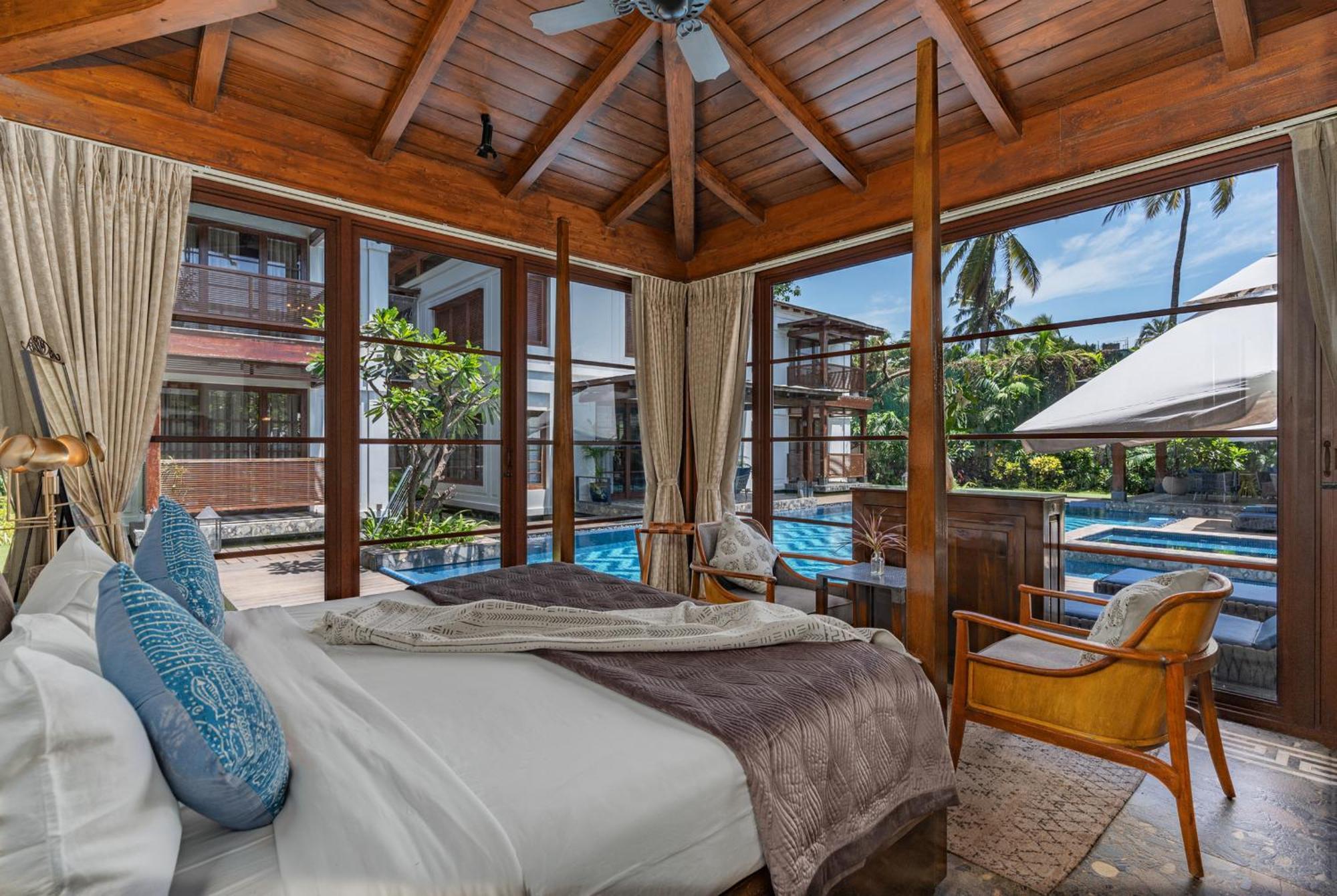 Azara Beach House - 5 Bhk Designer Villa, Candolim Beach Exteriér fotografie