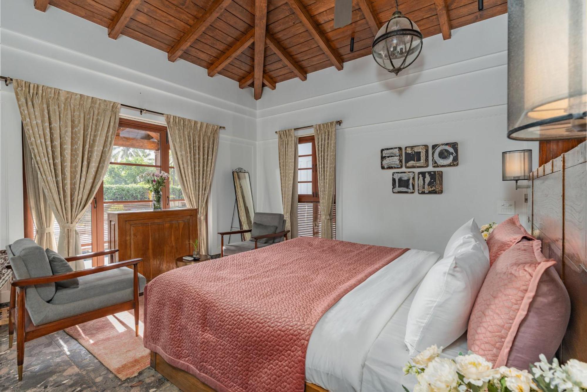 Azara Beach House - 5 Bhk Designer Villa, Candolim Beach Exteriér fotografie