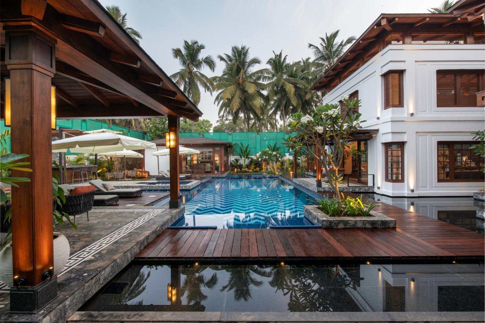 Azara Beach House - 5 Bhk Designer Villa, Candolim Beach Exteriér fotografie