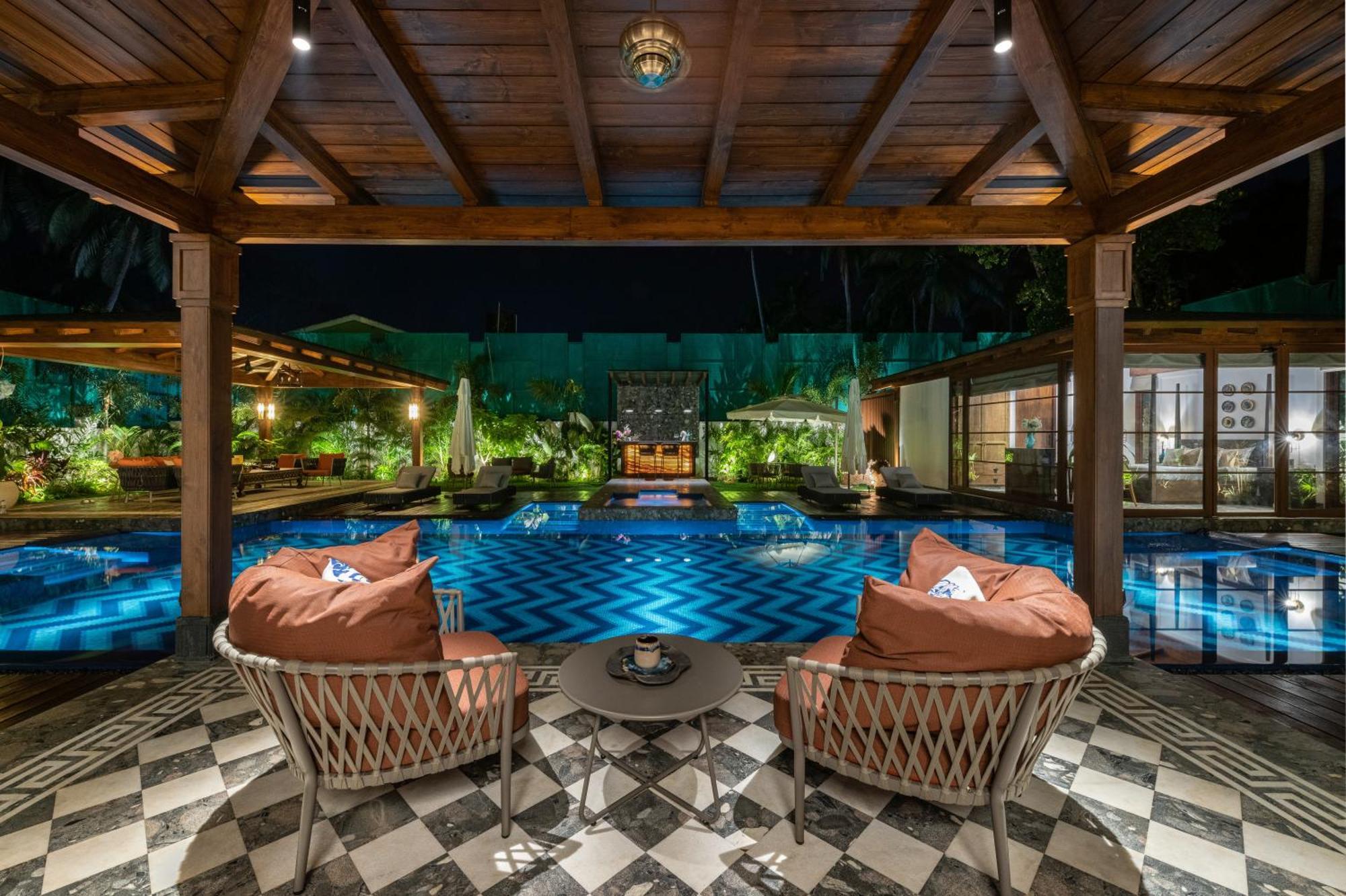 Azara Beach House - 5 Bhk Designer Villa, Candolim Beach Exteriér fotografie